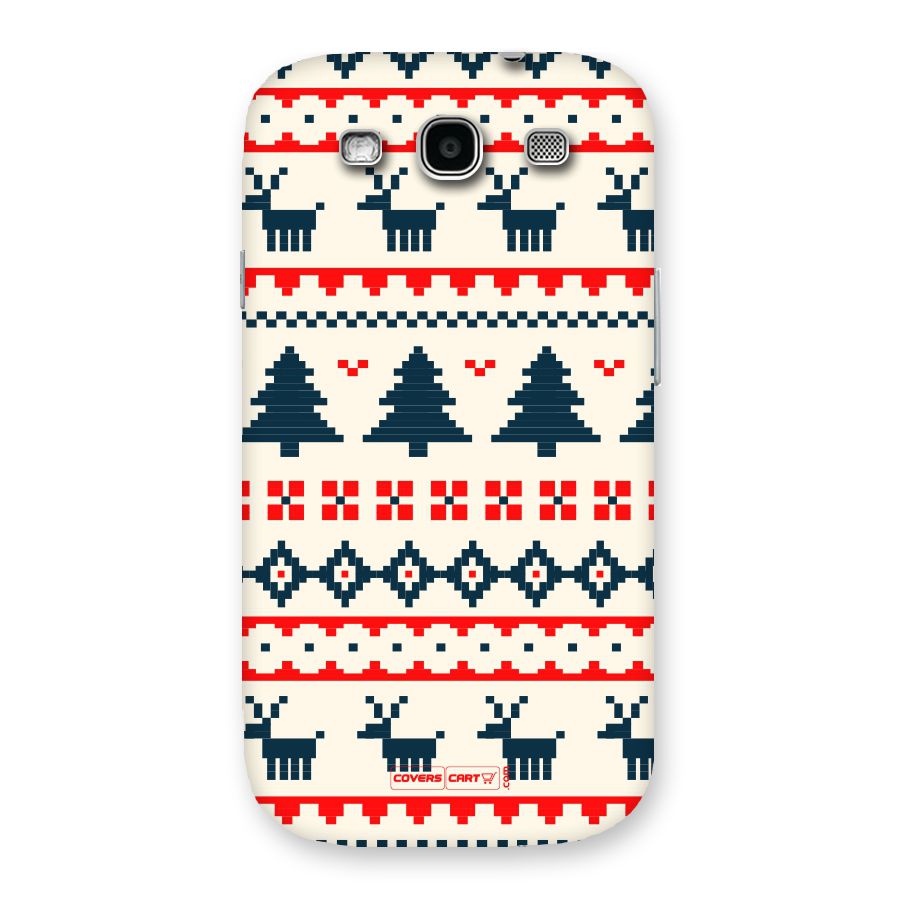 Christmas Design Pattern Back Case for Galaxy S3