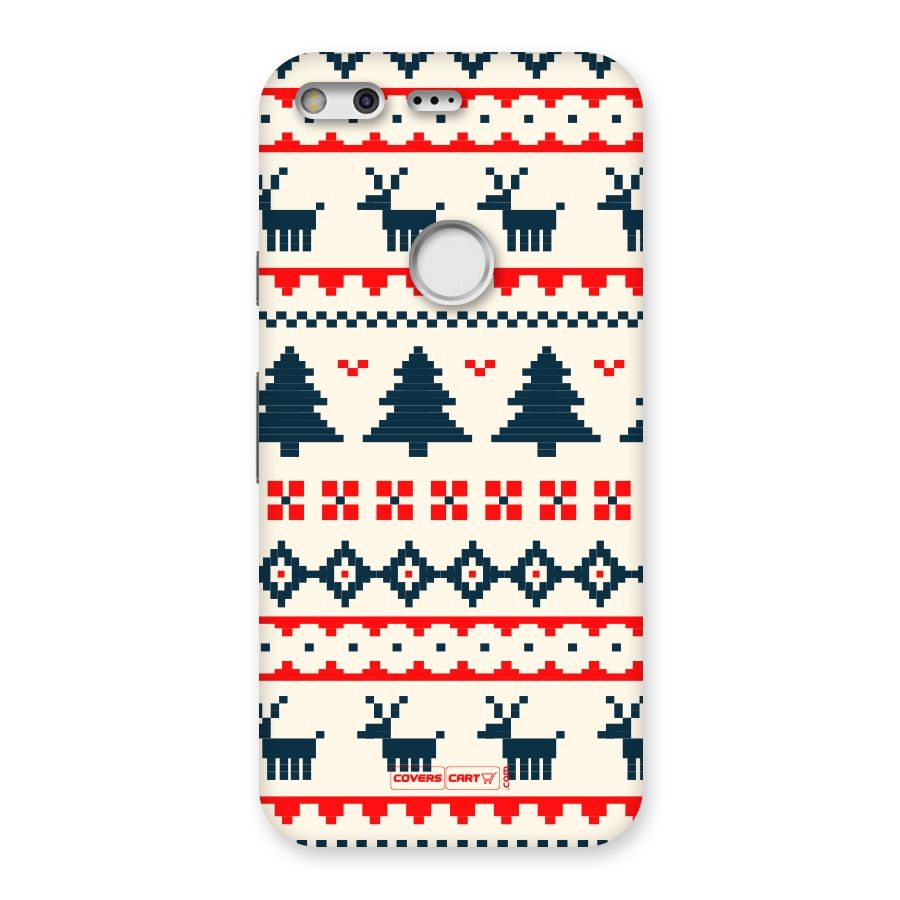 Christmas Design Pattern Back Case for Google Pixel