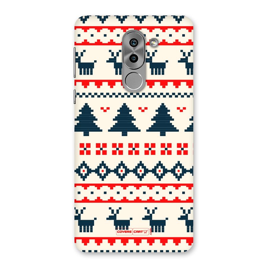 Christmas Design Pattern Back Case for Honor 6X