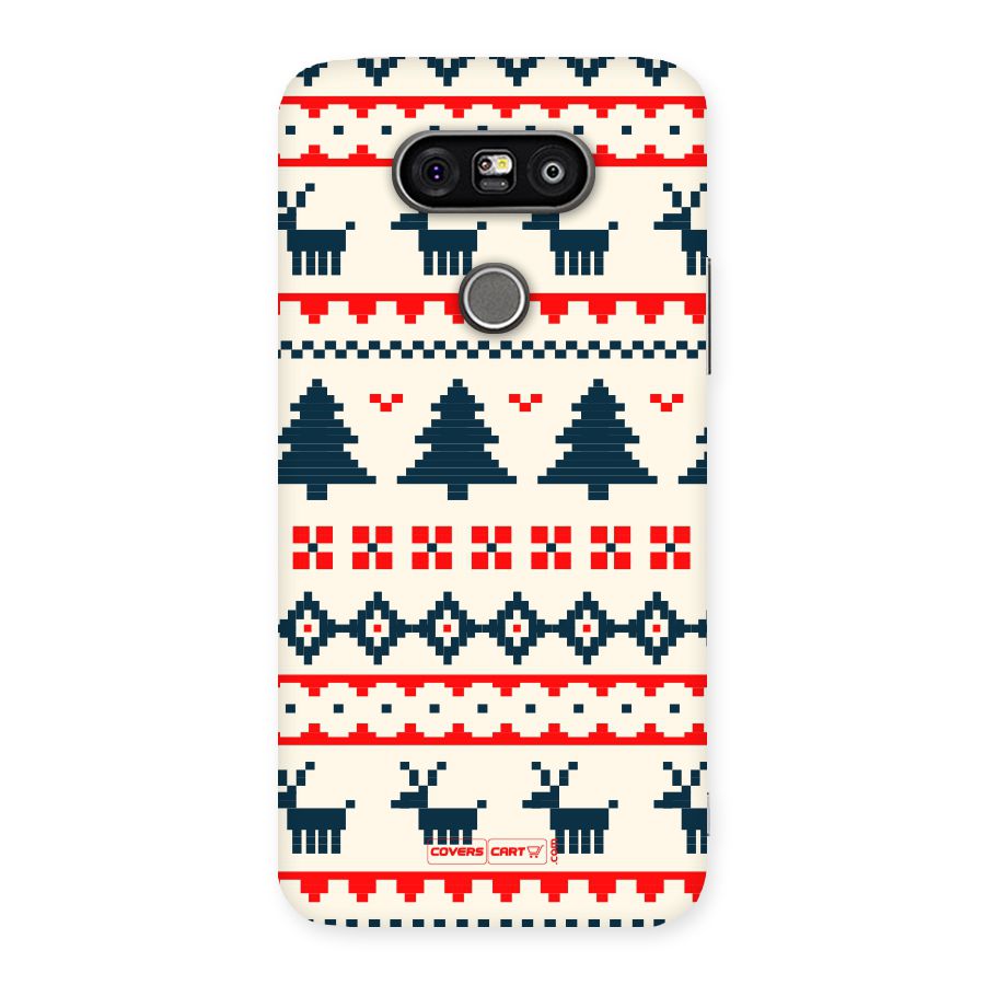 Christmas Design Pattern Back Case for LG G5