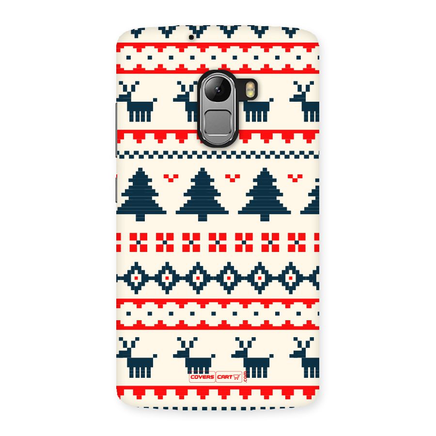 Christmas Design Pattern Back Case for Lenovo K4 Note