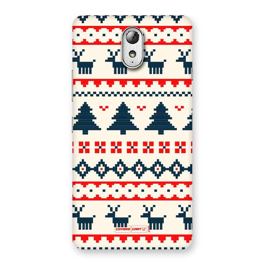 Christmas Design Pattern Back Case for Lenovo Vibe P1M