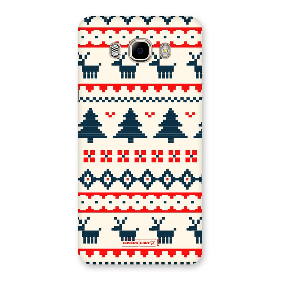 Christmas Design Pattern Back Case for Samsung Galaxy J7 2016