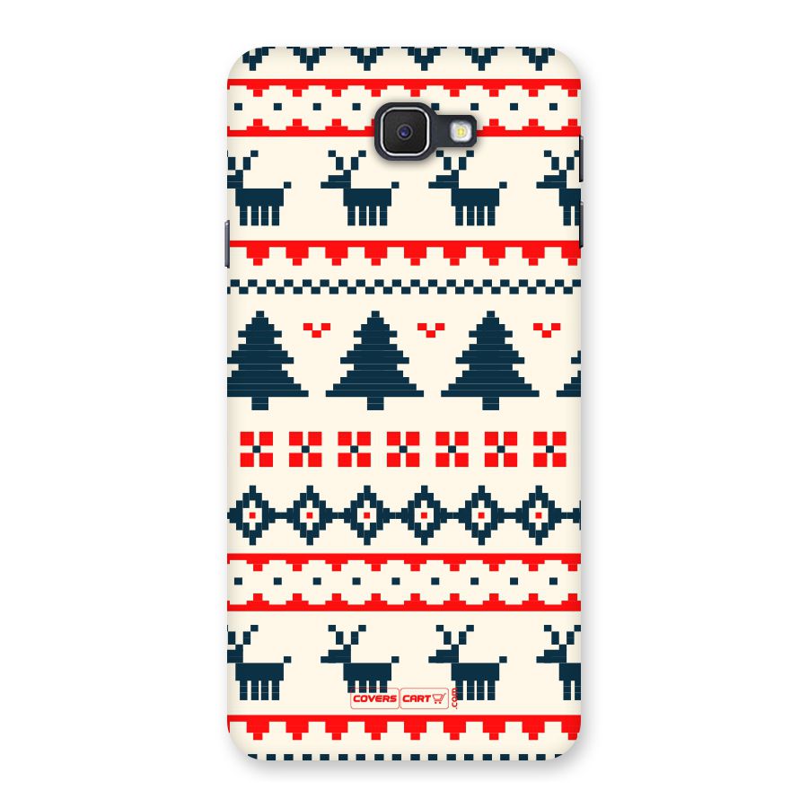 Christmas Design Pattern Back Case for Samsung Galaxy J7 Prime