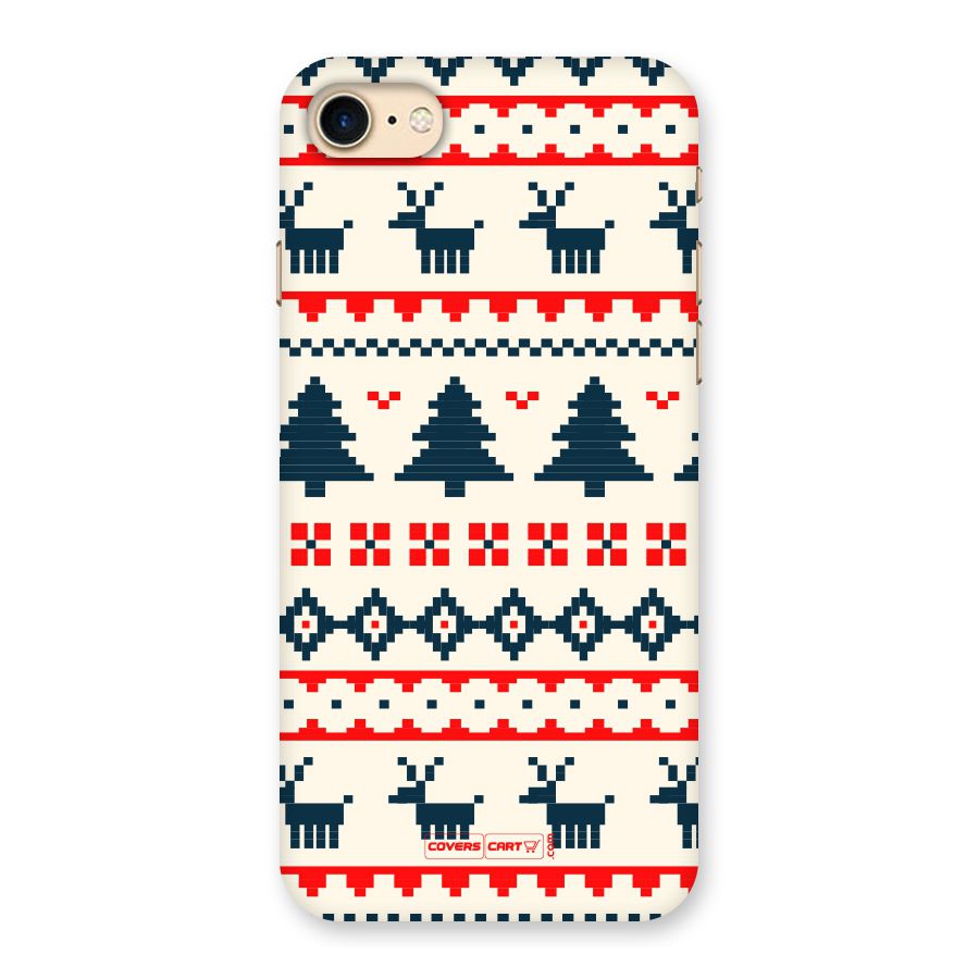 Christmas Design Pattern Back Case for iPhone 7