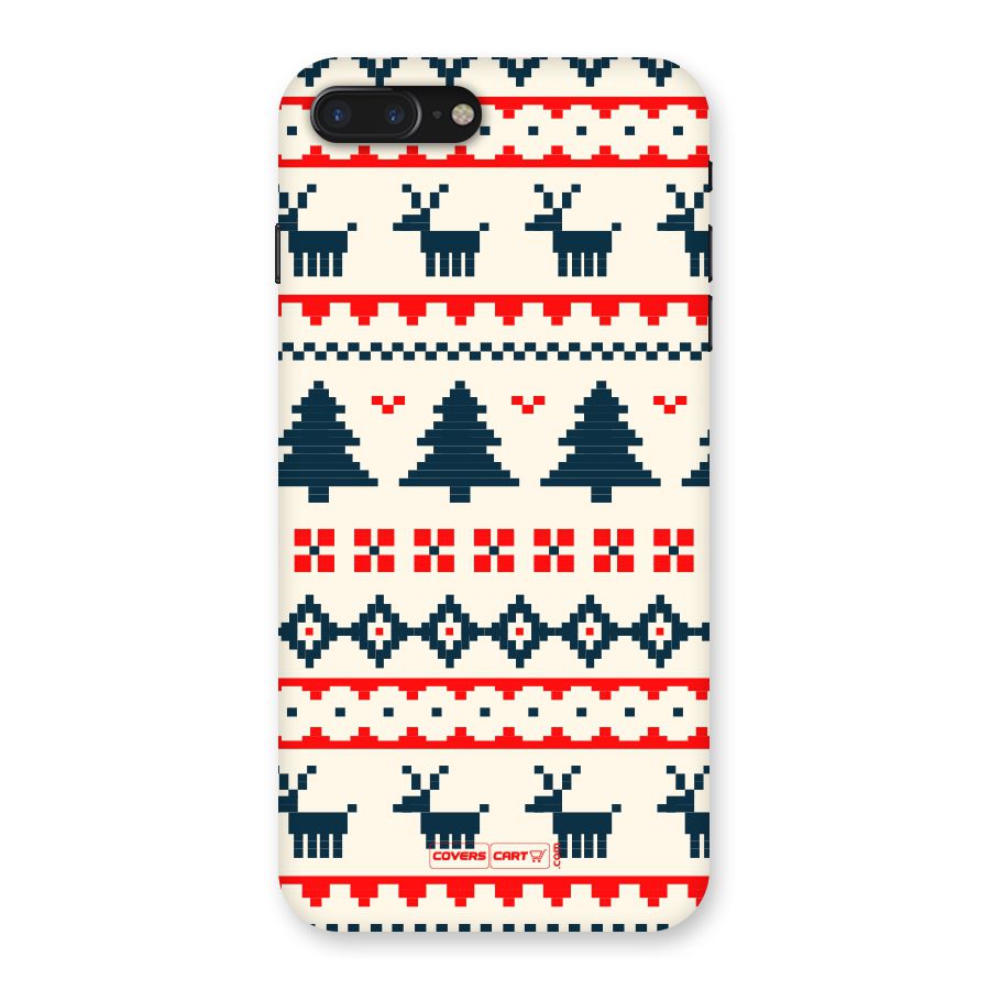 Christmas Design Pattern Back Case for iPhone 7 Plus