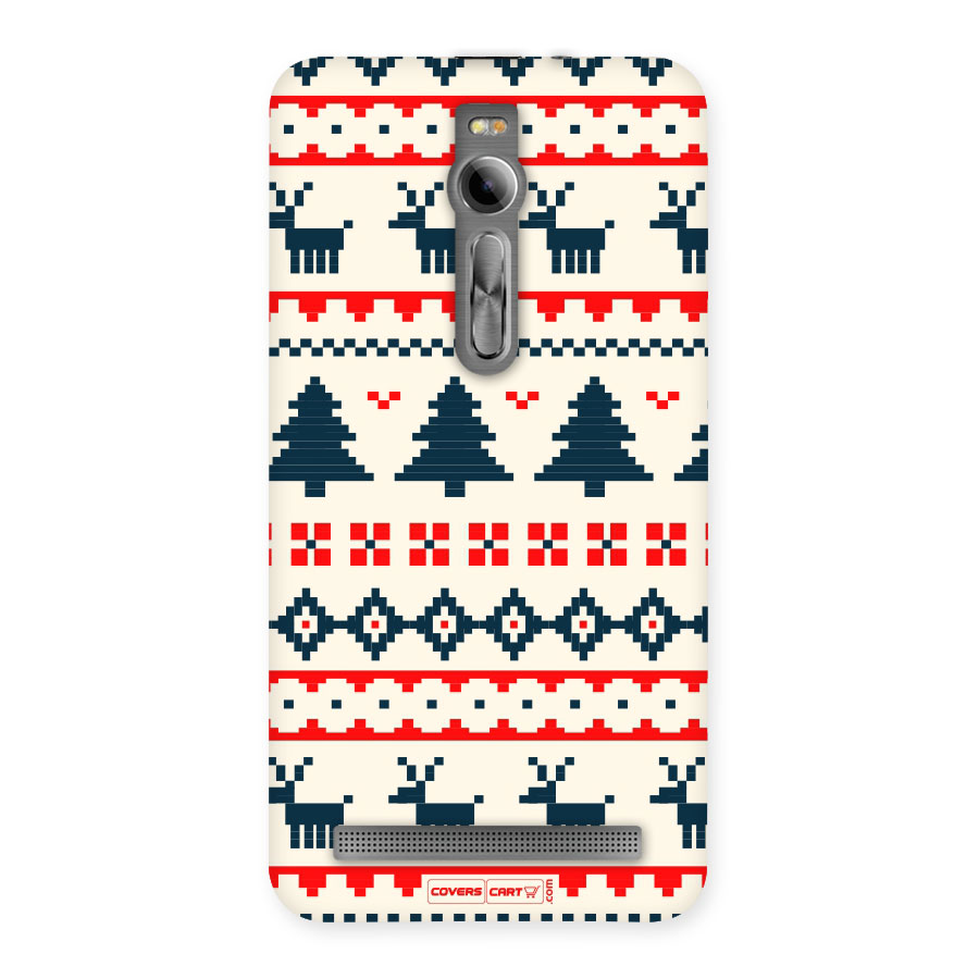 Christmas Design Pattern Back Case for Asus Zenfone 2