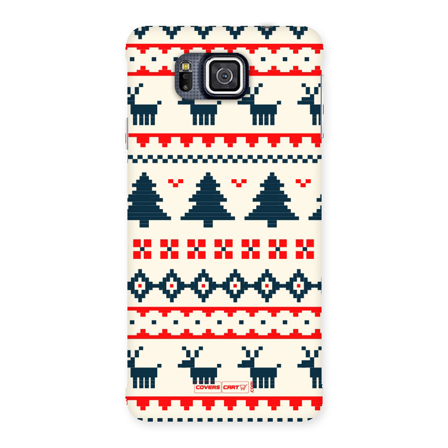 Christmas Design Pattern Back Case for Galaxy Alpha