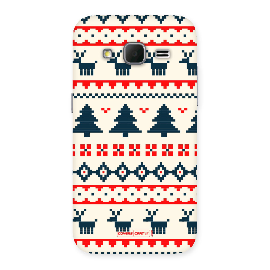 Christmas Design Pattern Back Case for Galaxy Core Prime