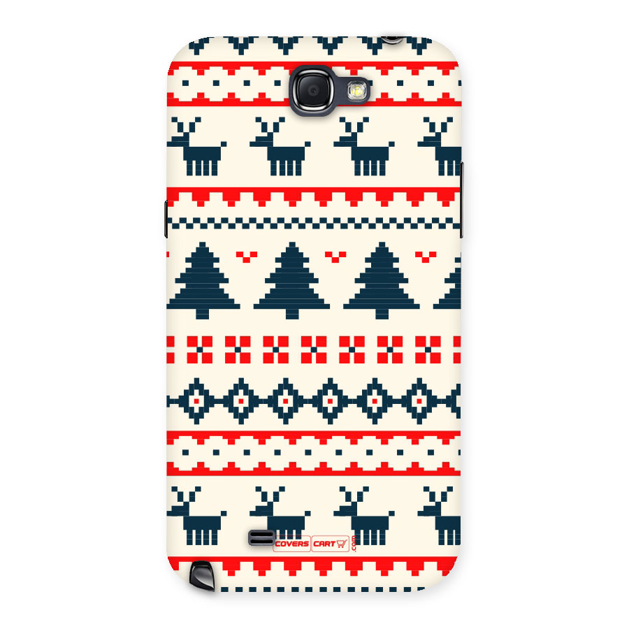 Christmas Design Pattern Back Case for Galaxy Note 2
