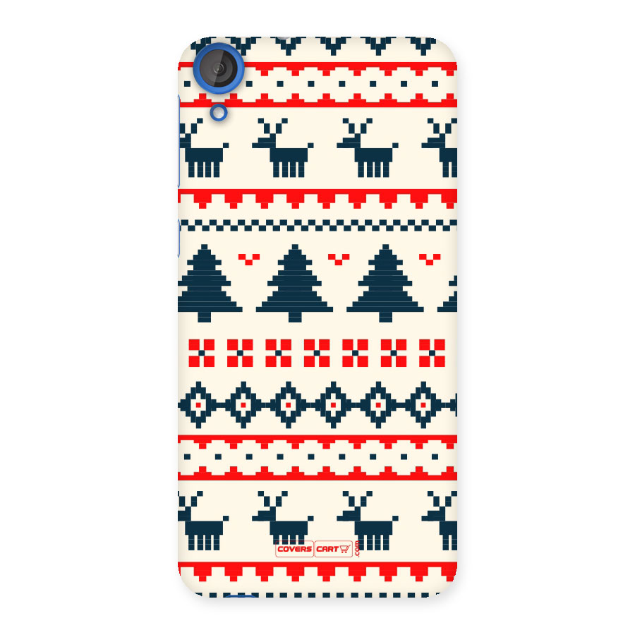 Christmas Design Pattern Back Case for HTC Desire 820