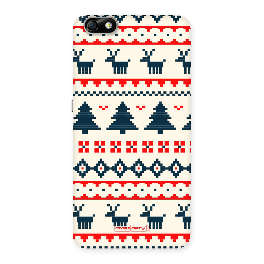Christmas Design Pattern Back Case for Honor 4X