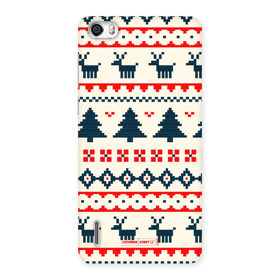 Christmas Design Pattern Back Case for Honor 6