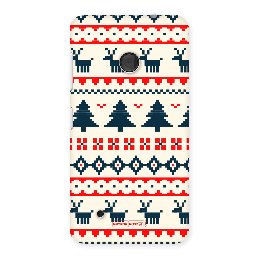 Christmas Design Pattern Back Case for Lumia 530