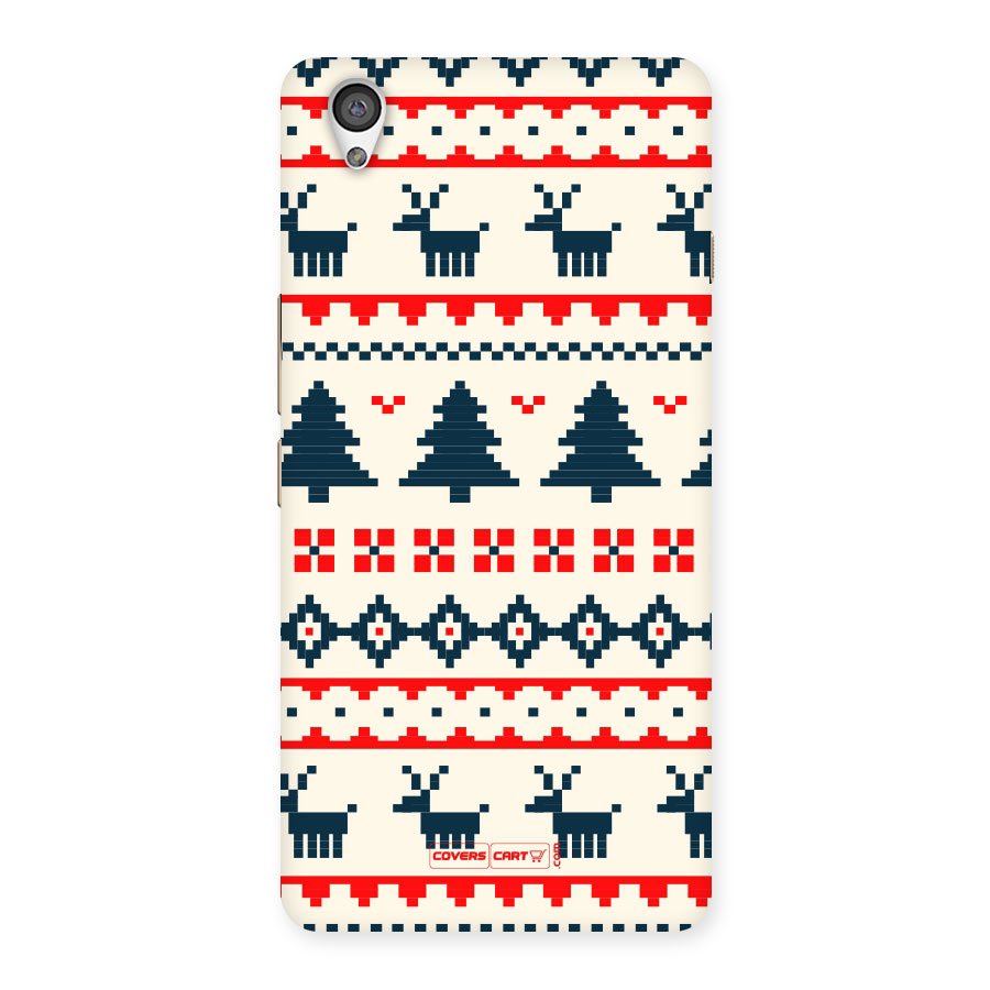 Christmas Design Pattern Back Case for Oneplus X