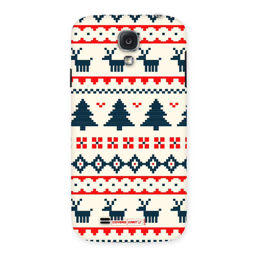 Christmas Design Pattern Back Case for Samsung Galaxy S4