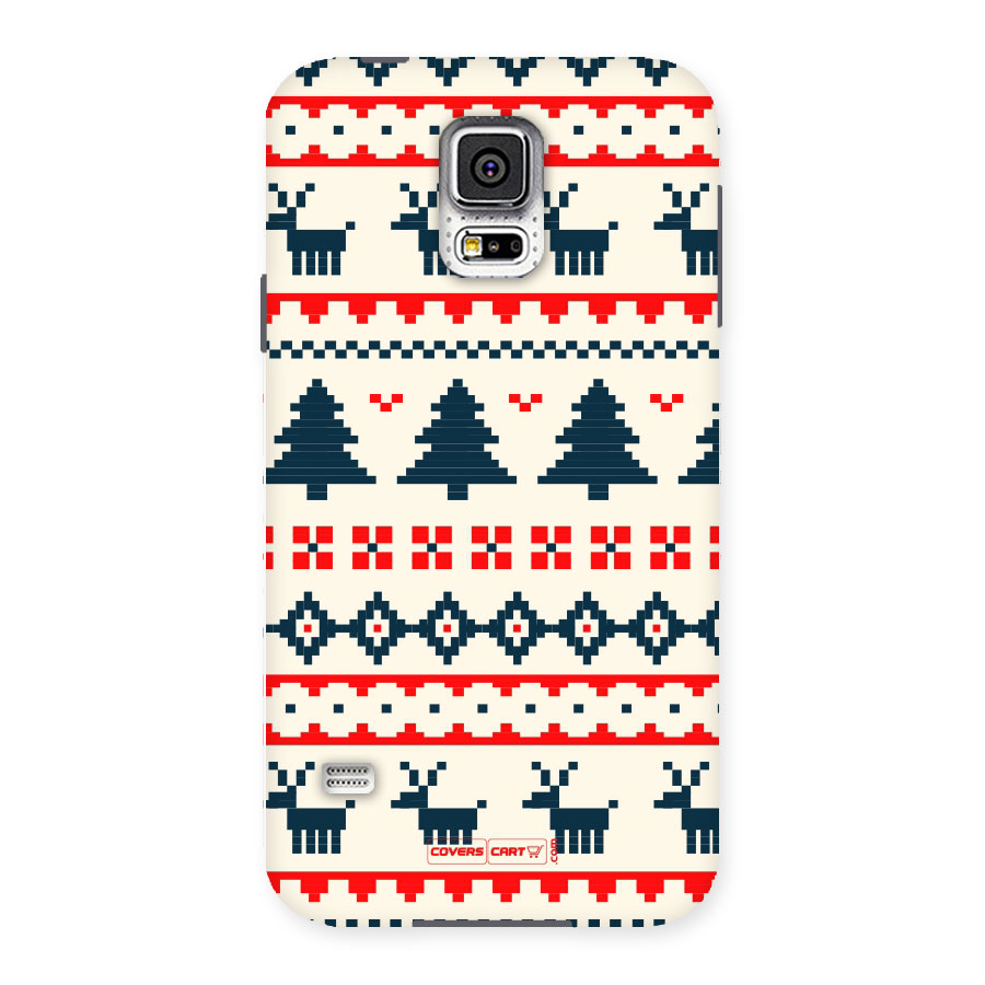 Christmas Design Pattern Back Case for Samsung Galaxy S5