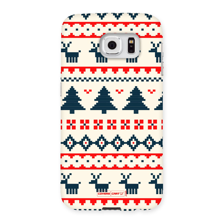 Christmas Design Pattern Back Case for Samsung Galaxy S6
