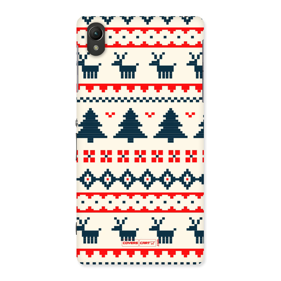 Christmas Design Pattern Back Case for Sony Xperia Z2