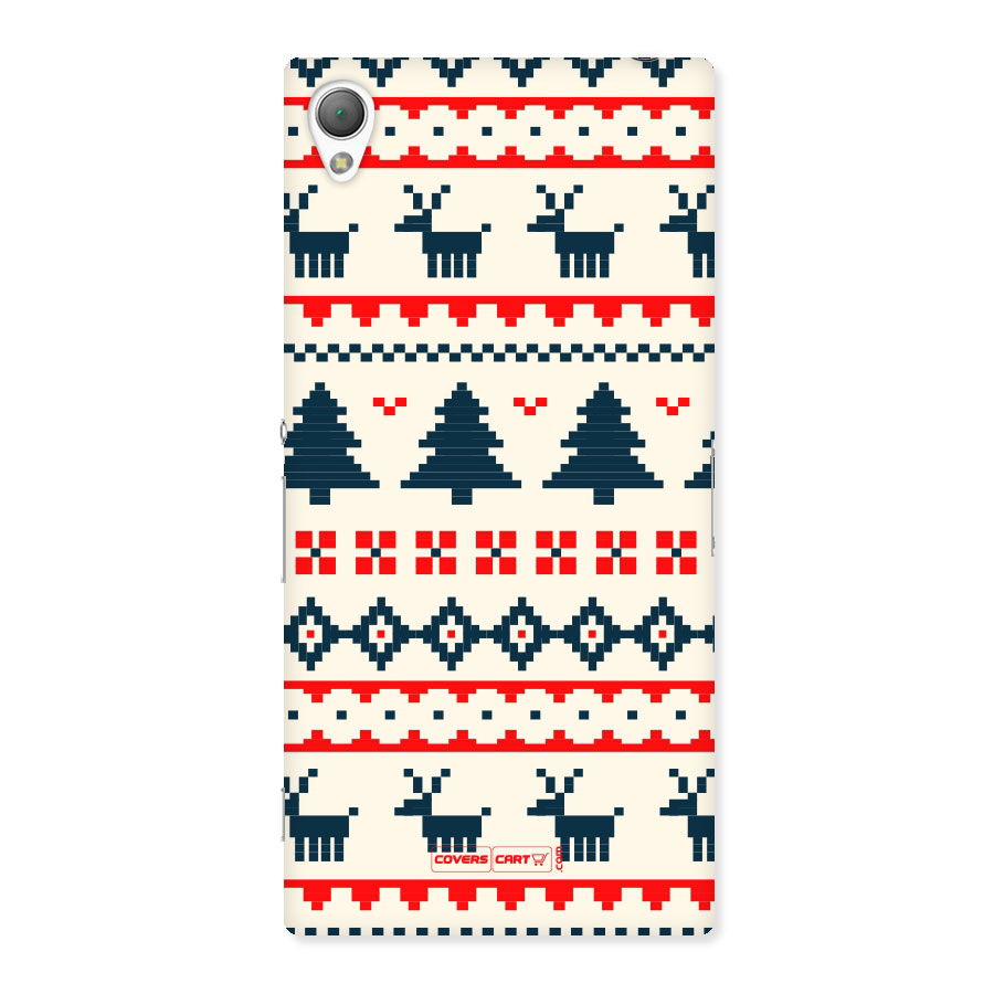 Christmas Design Pattern Back Case for Sony Xperia Z3