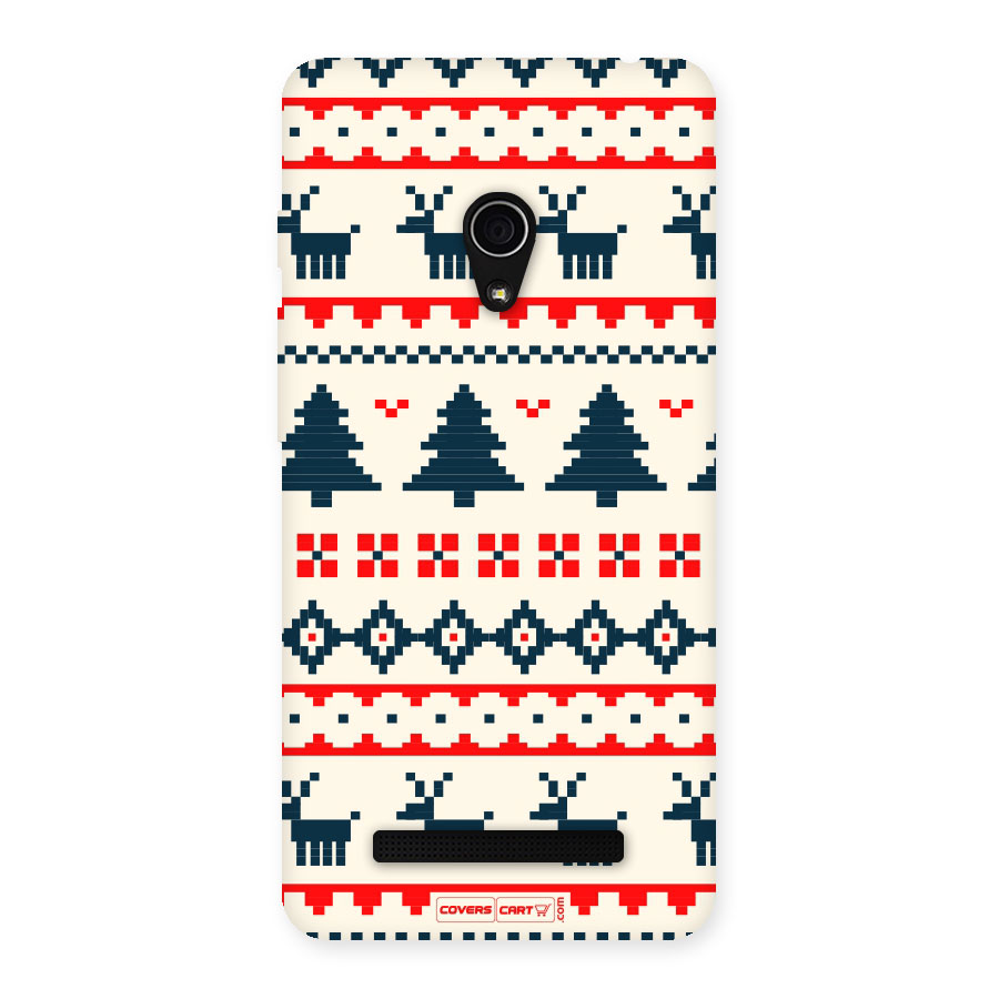 Christmas Design Pattern Back Case for Zenfone 5