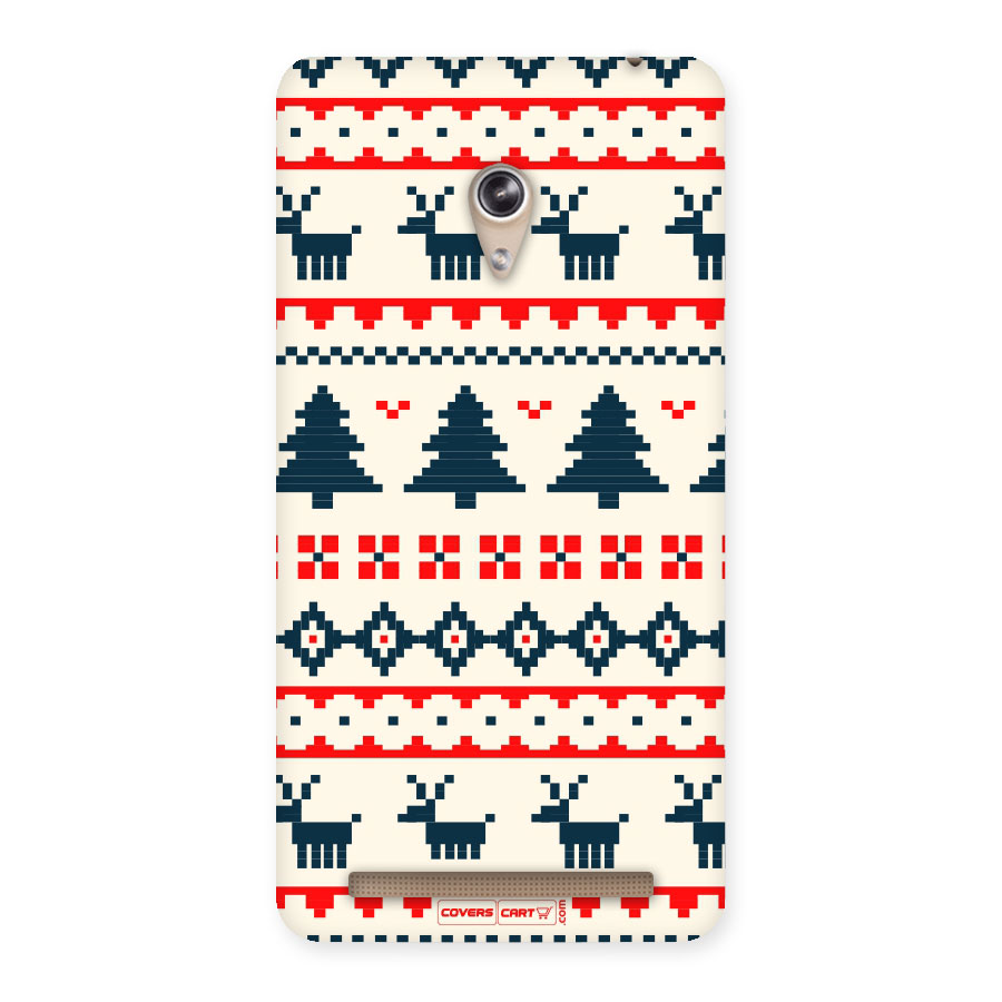 Christmas Design Pattern Back Case for Zenfone 6