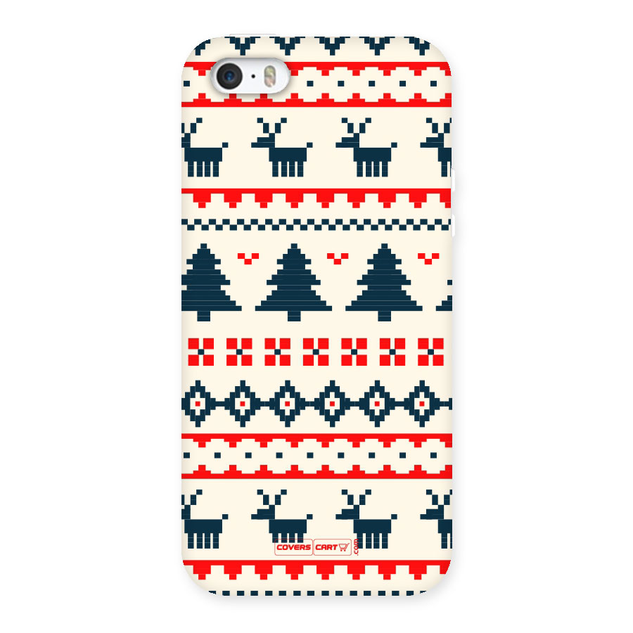 Christmas Design Pattern Back Case for iPhone 5 5S