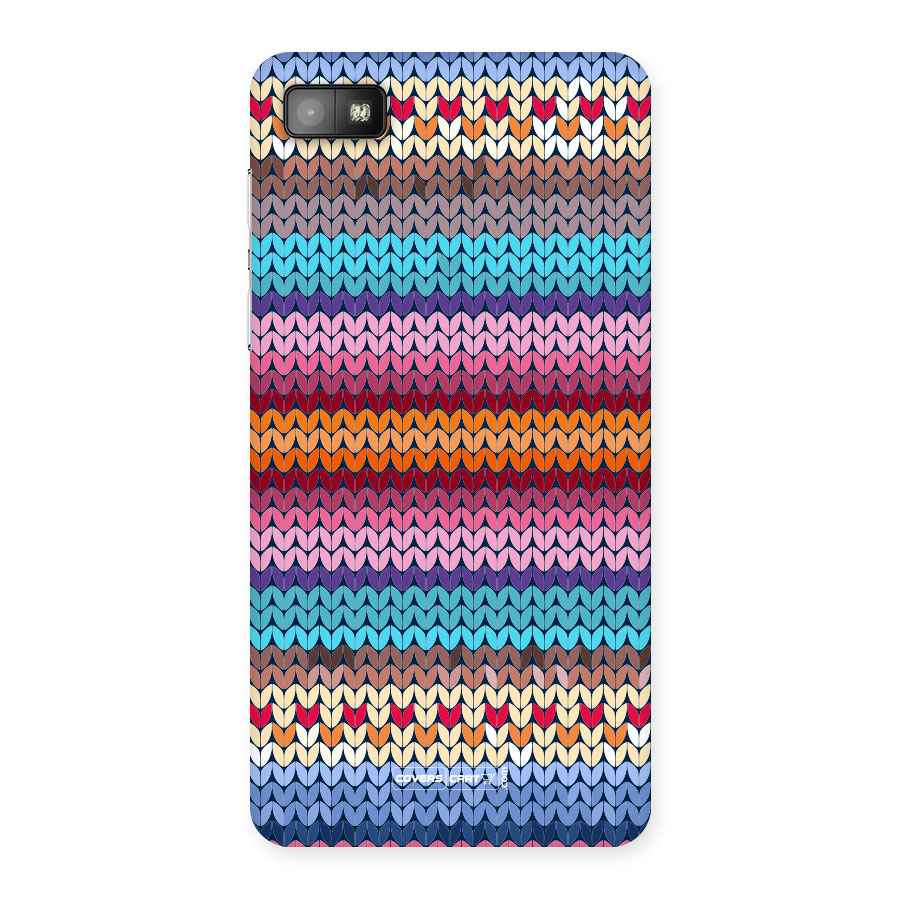 Woolen Back Case for Blackberry Z10