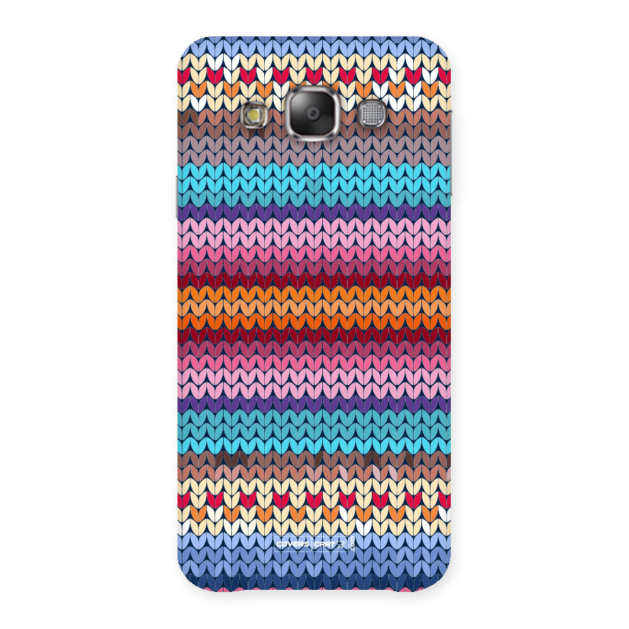 Woolen Back Case for Galaxy E7
