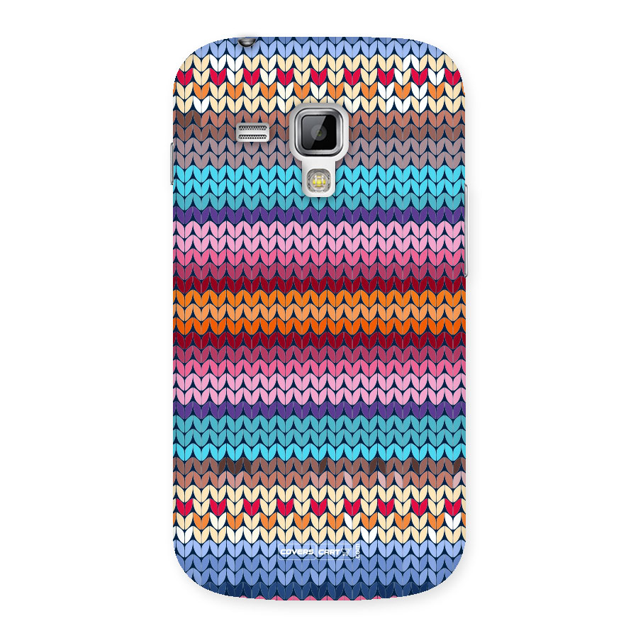 Woolen Back Case for Galaxy S Duos