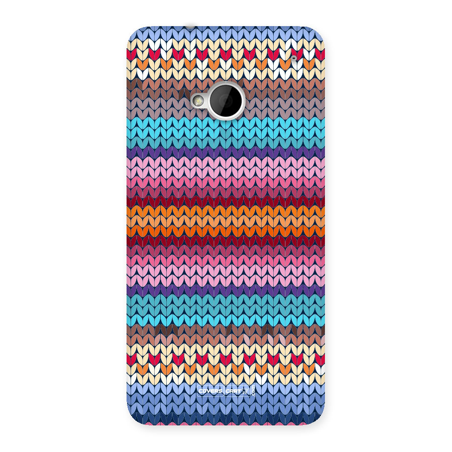 Woolen Back Case for HTC One M7
