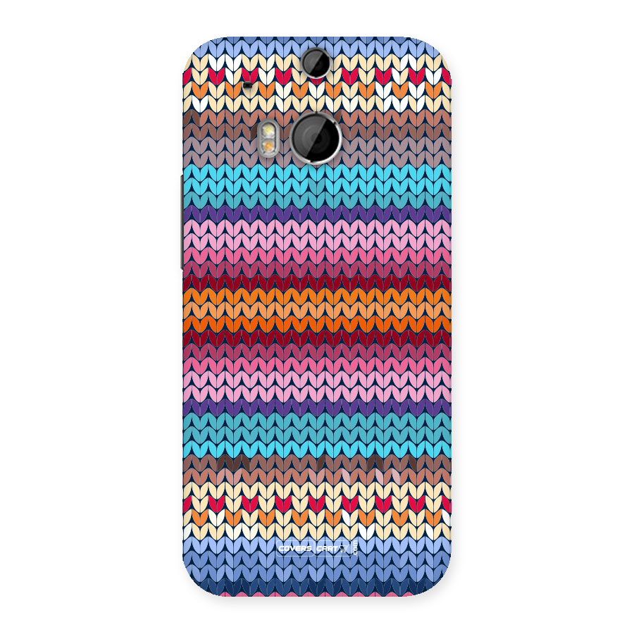 Woolen Back Case for HTC One M8
