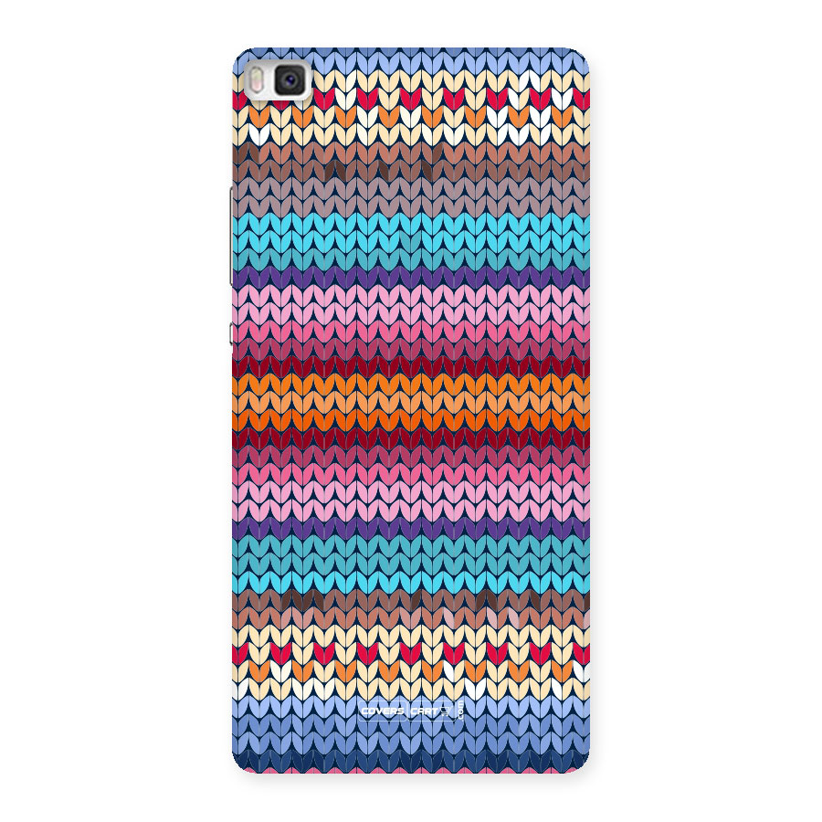 Woolen Back Case for Huawei P8