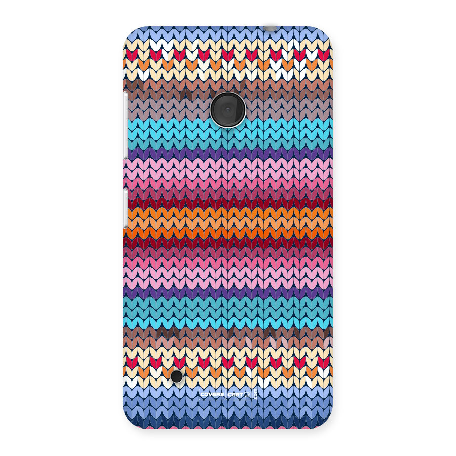 Woolen Back Case for Lumia 530