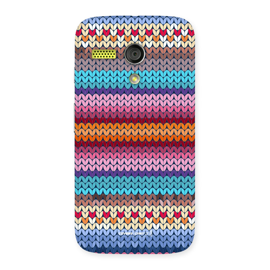 Woolen Back Case for Moto G