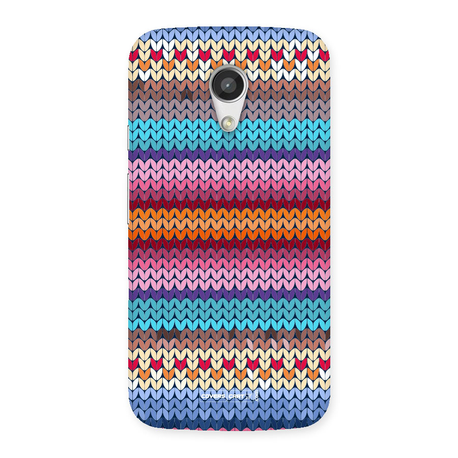 Woolen Back Case for Moto G 2nd Gen