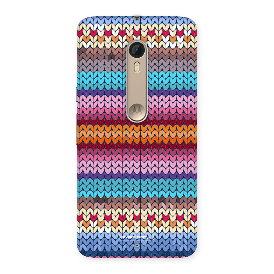 Woolen Back Case for Moto X Style