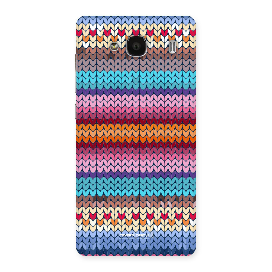Woolen Back Case for Redmi 2