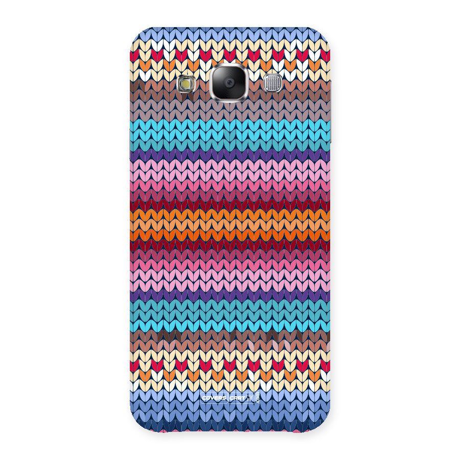 Woolen Back Case for Samsung Galaxy E5