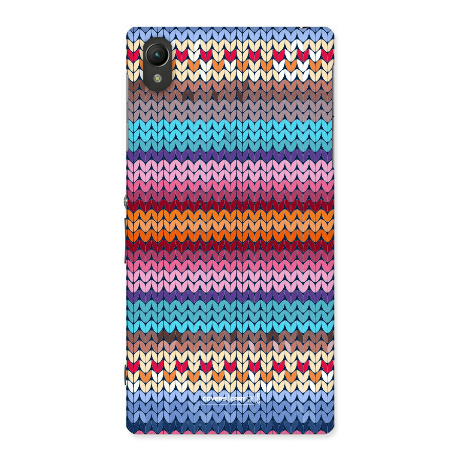 Woolen Back Case for Sony Xperia Z1