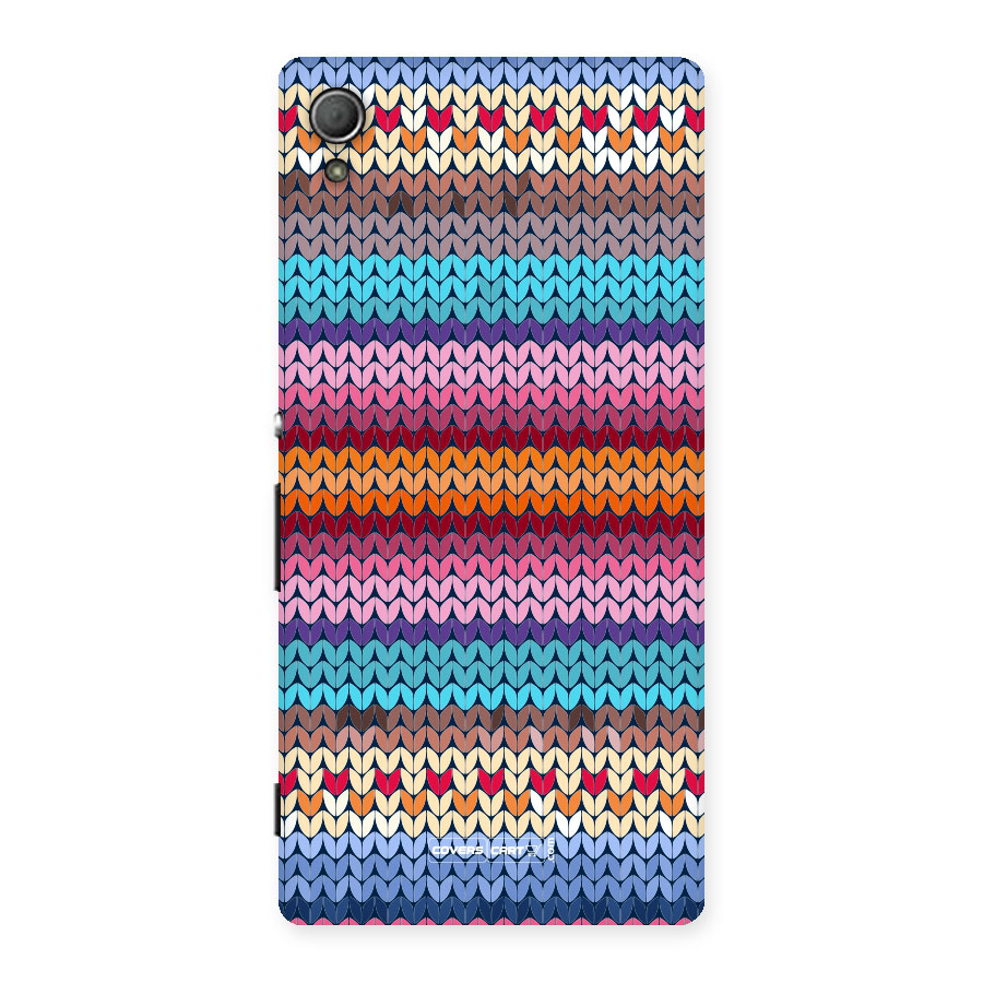 Woolen Back Case for Xperia Z4