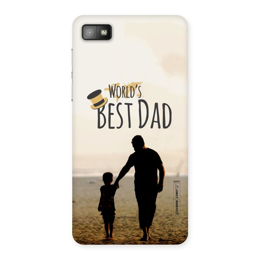 Worlds Best Dad Back Case for Blackberry Z10