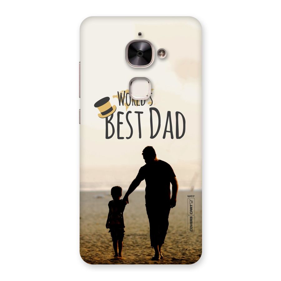 Worlds Best Dad Back Case for Le 2