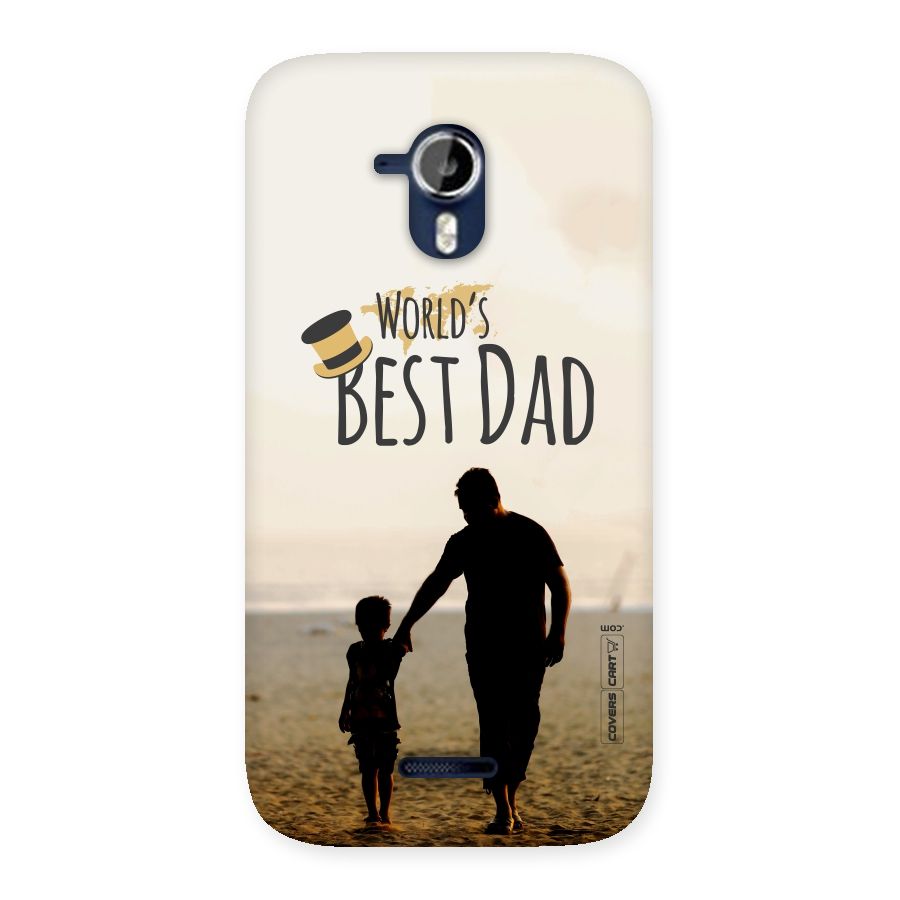 Worlds Best Dad Back Case for Micromax Canvas Magnus A117