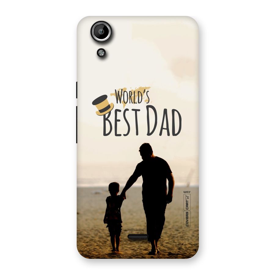 Worlds Best Dad Back Case for Micromax Canvas Selfie Lens Q345