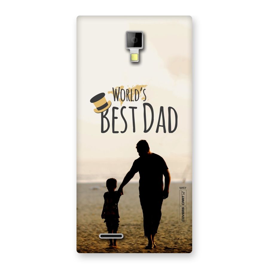 Worlds Best Dad Back Case for Micromax Canvas Xpress A99