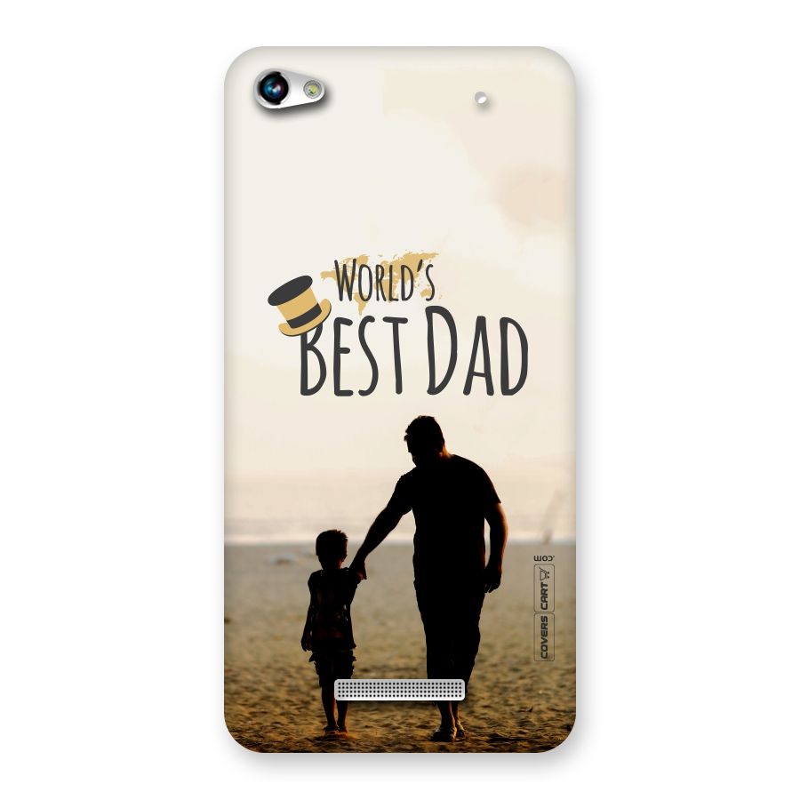 Worlds Best Dad Back Case for Micromax Hue 2