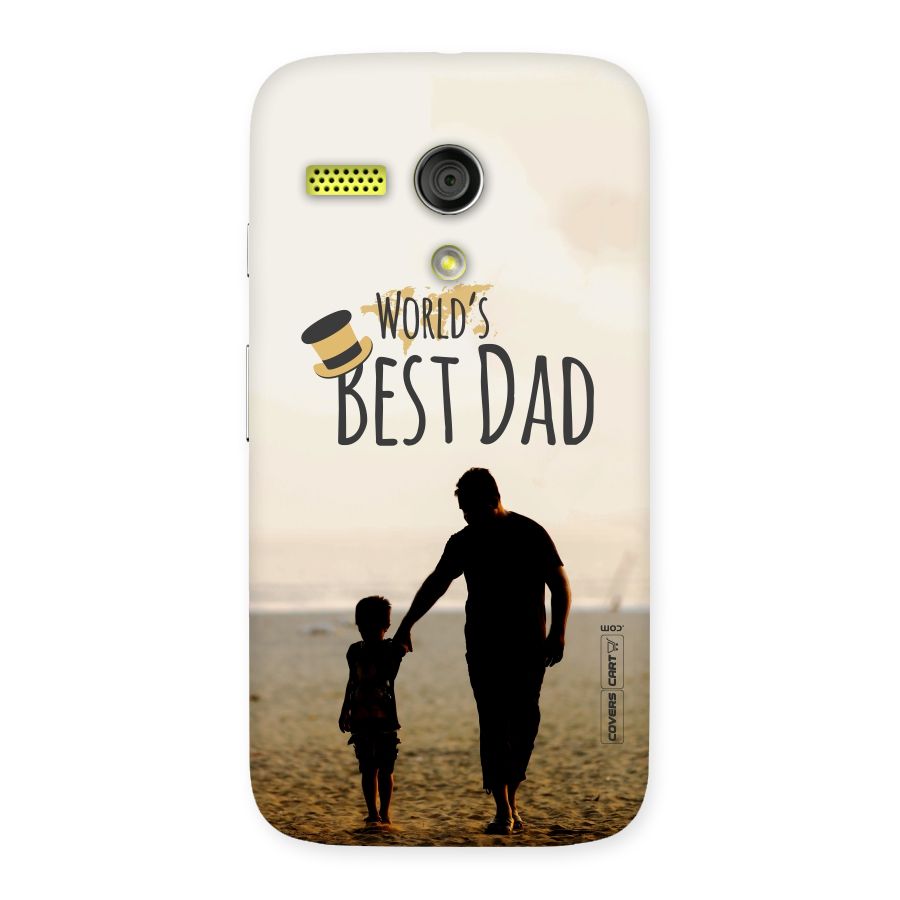 Worlds Best Dad Back Case for Moto G