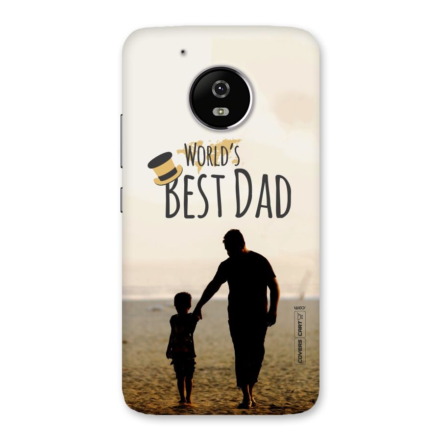 Worlds Best Dad Back Case for Moto G5