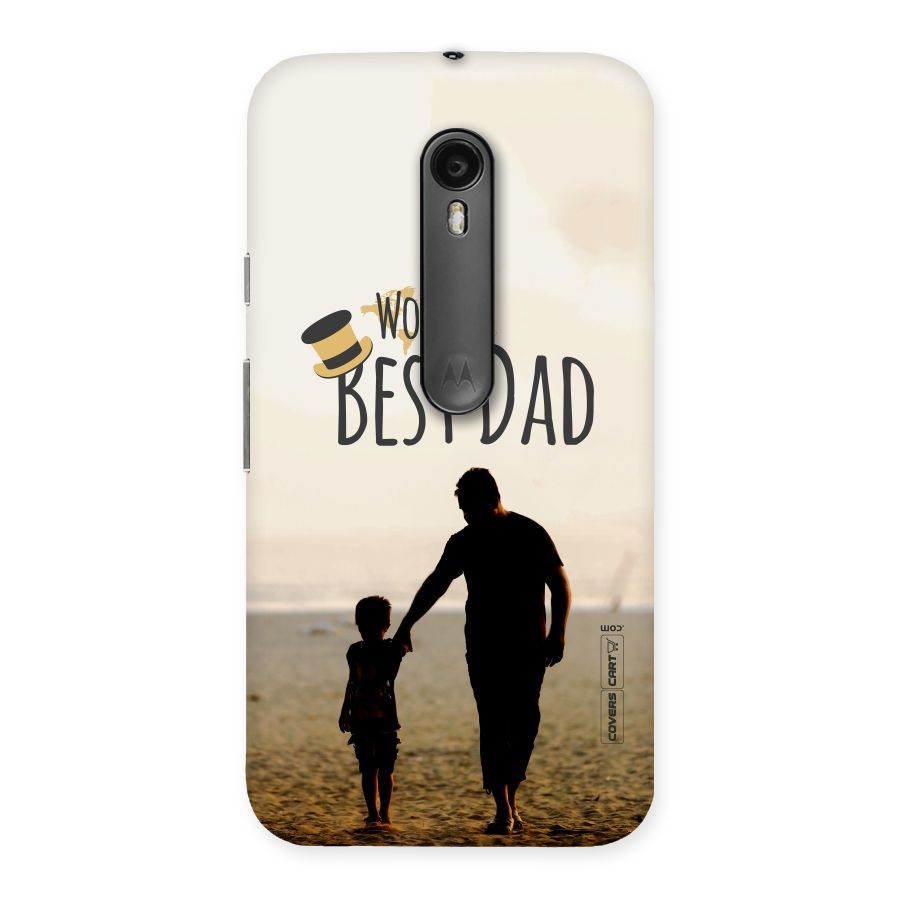Worlds Best Dad Back Case for Moto G Turbo